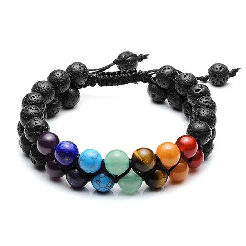 7 Chakra Band- Double Layer