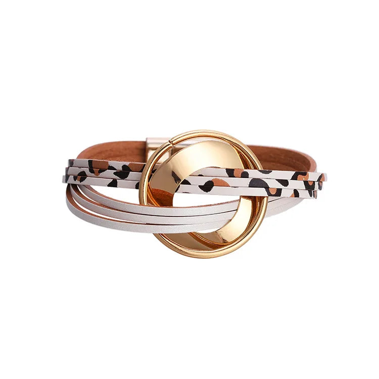 Bohemian Multi Layered Leather Band