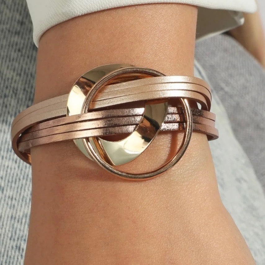 Bohemian Multi Layered Leather Band