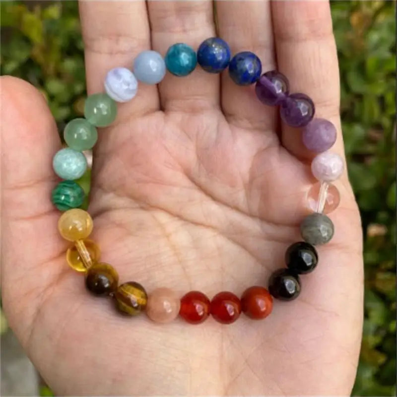 7 Chakra Bead Band